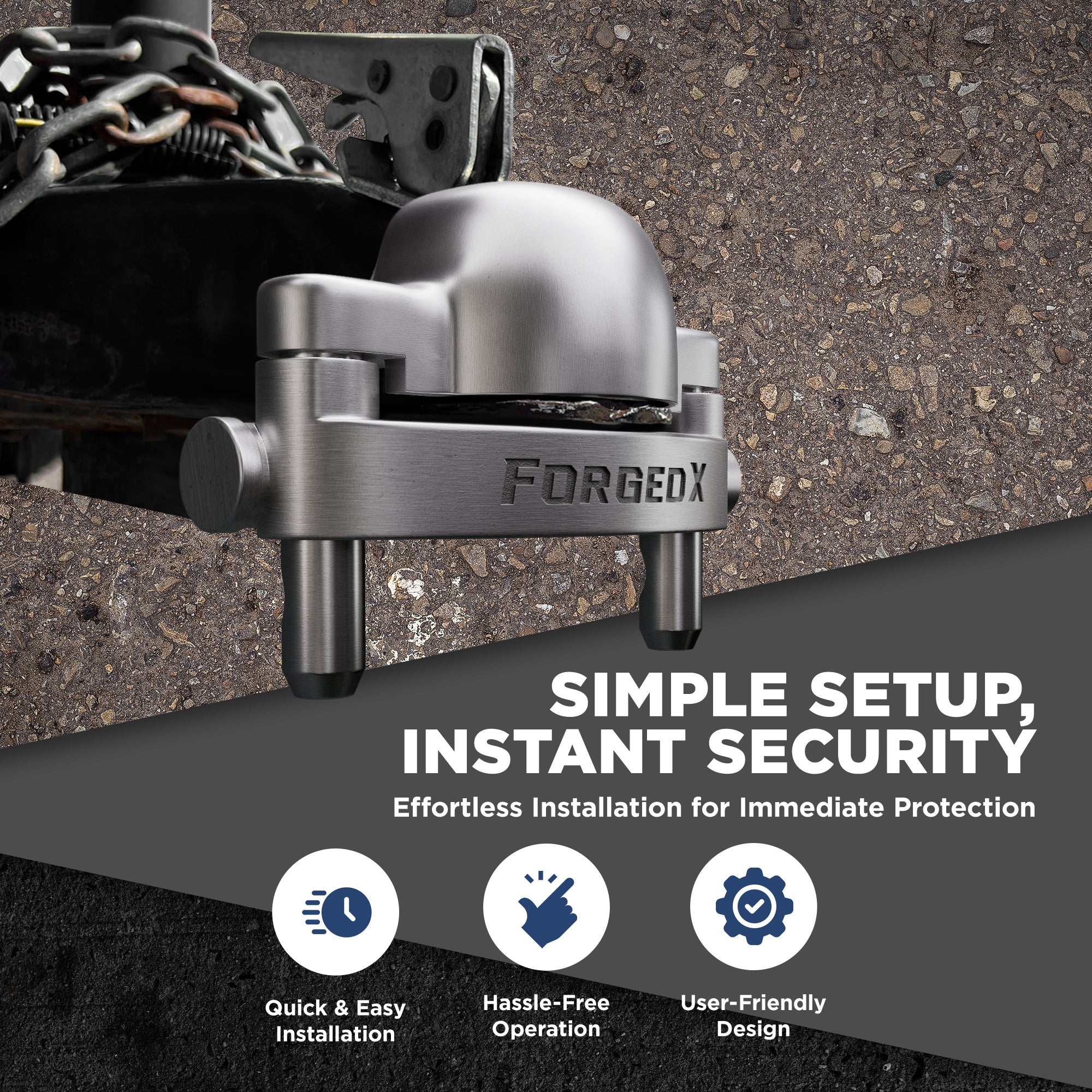 Stainless Steel Trailer Coupler Lock (Copy)