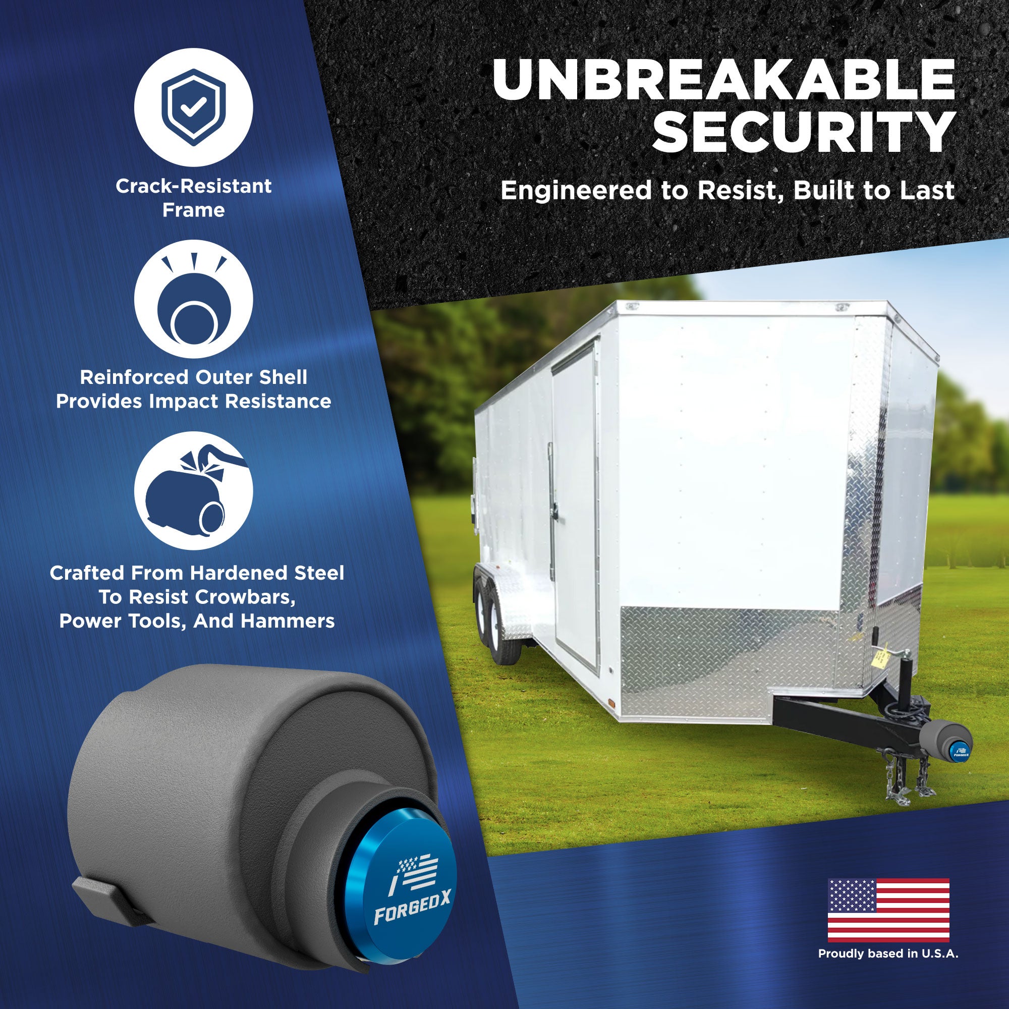 Pro-Series 2-5/16" Trailer Coupler Lock